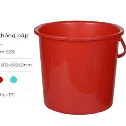Xô 20L không nắp 5220 - Việt Nhật